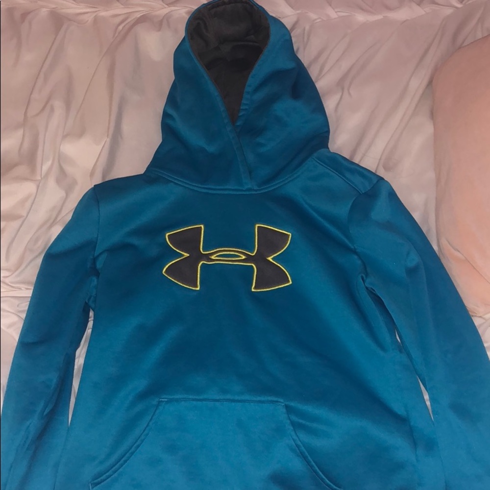 Youth Under Armour blue sweatshirt